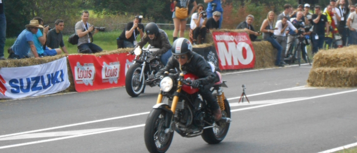 Glemseck 101 cafe racer 2014 motorcycle touring holiday